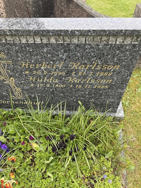 Grave number: SKF A    67, 68