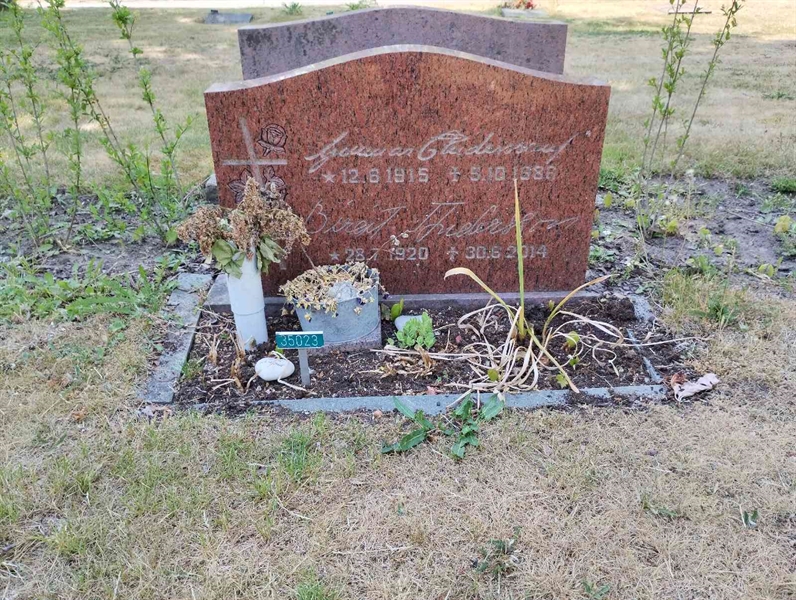 Grave number: NÅ 35    46, 47