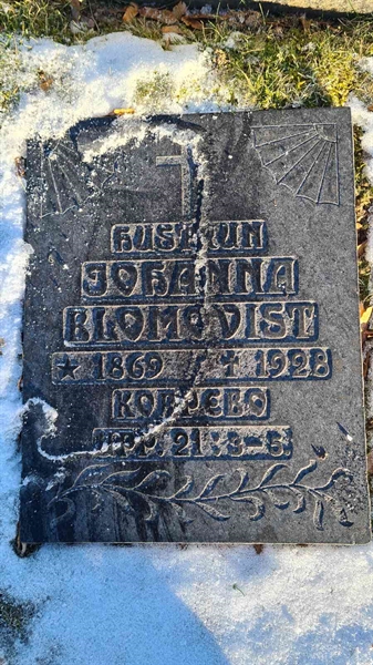 Grave number: M G 05 65