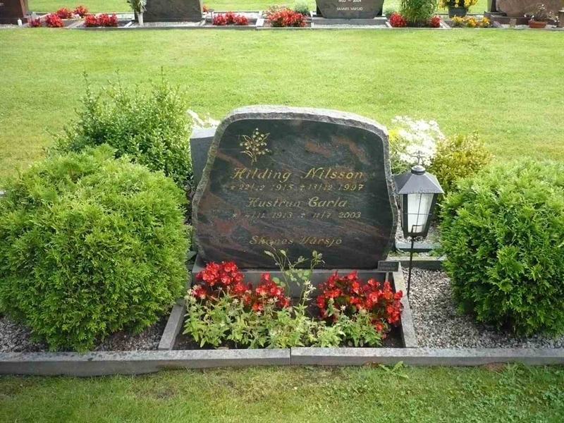 Grave number: SKF G    75, 76