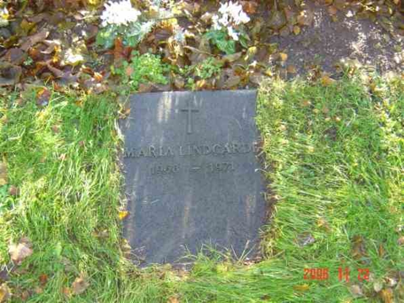 Grave number: FLÄ URNL   117