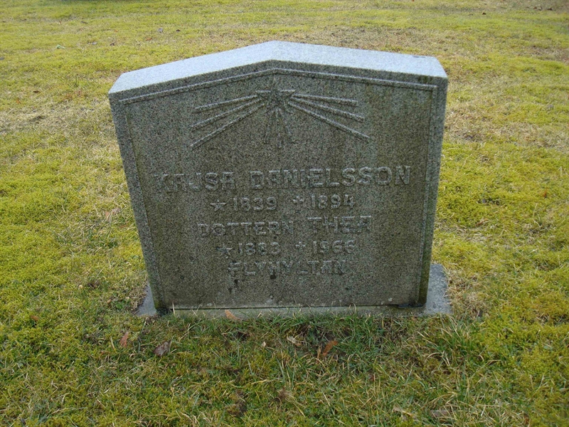 Grave number: BR AII    57