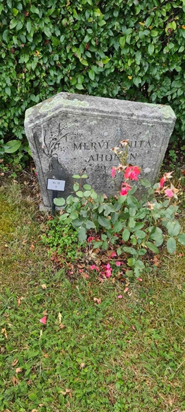 Grave number: M 18    9