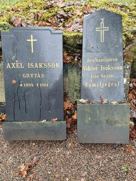 Grave number: Å G    62