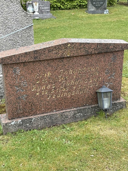 Grave number: SKF A   198, 199