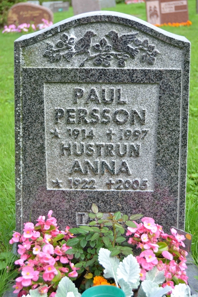 Grave number: 2 D   394