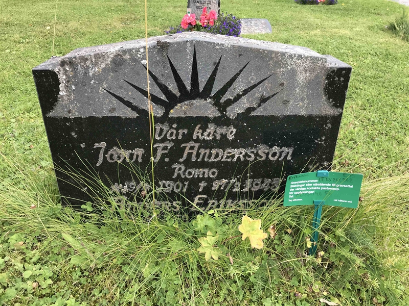 Grave number: UÖ KY   261, 262