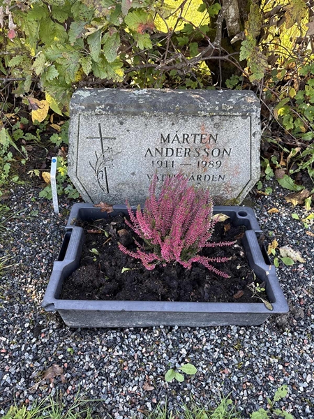 Grave number: 4 N NC    46