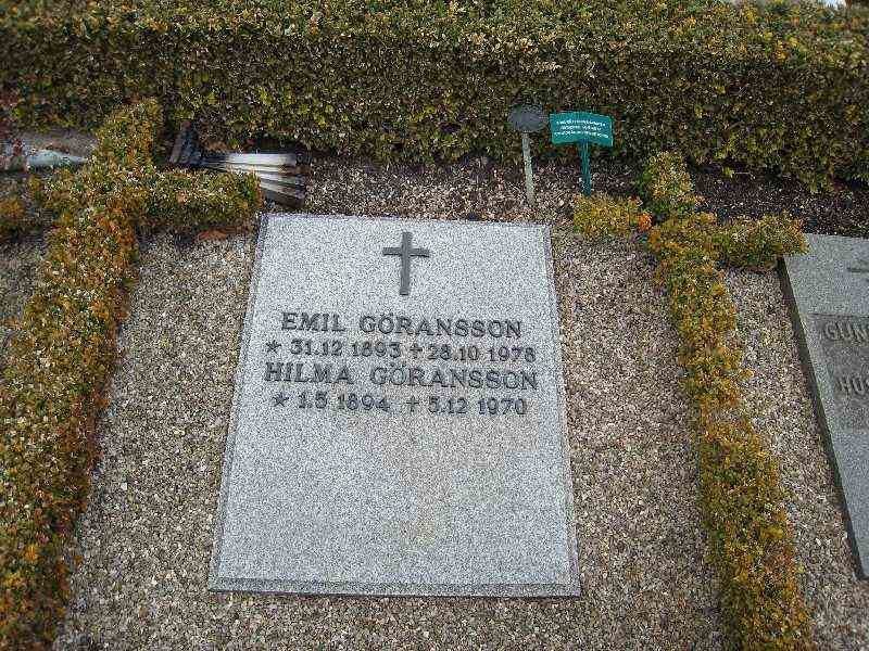 Grave number: VK II:u    28