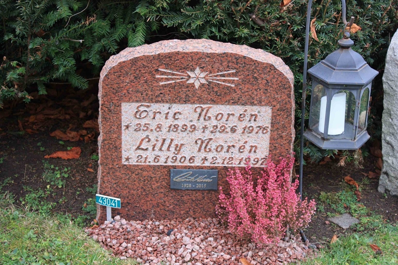 Grave number: Ö U09    41