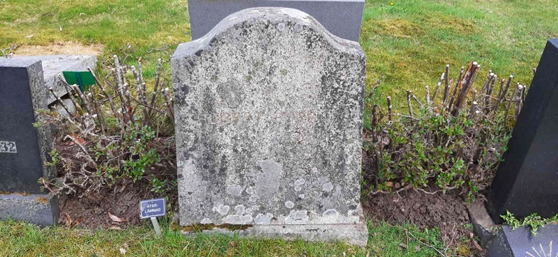 Grave number: GK H    17B