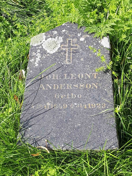 Gravnummer: GK A 4   289V