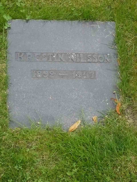 Grave number: SKF F   124