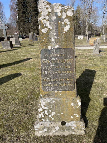 Grave number: VV D    53B