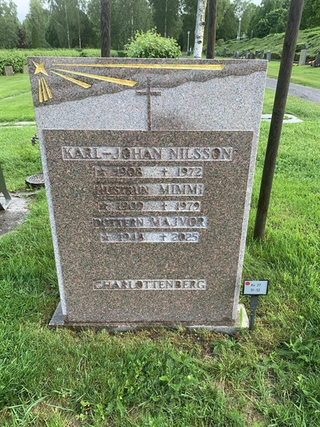 Grave number: 1 27    51-52