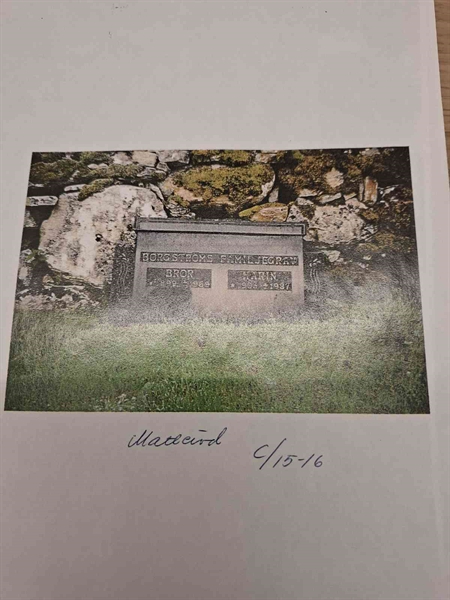 Gravnummer: 40 C    15-16