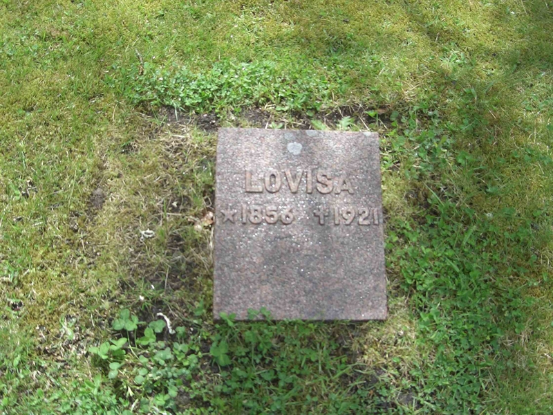 Grave number: 07 F   12