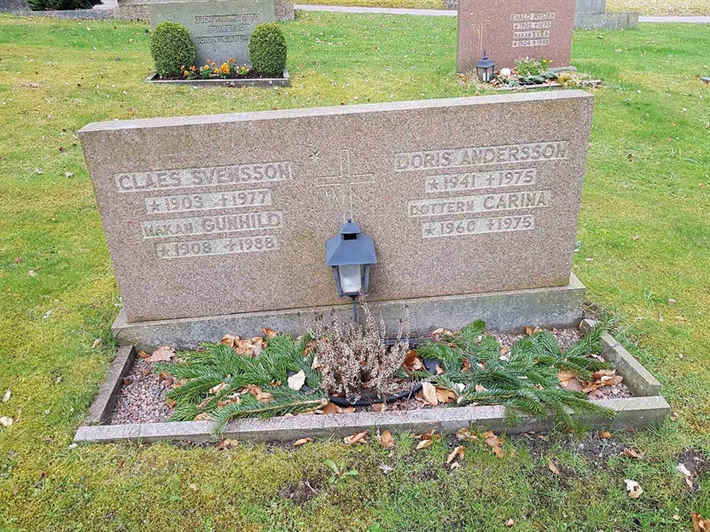 Grave number: 01  3445