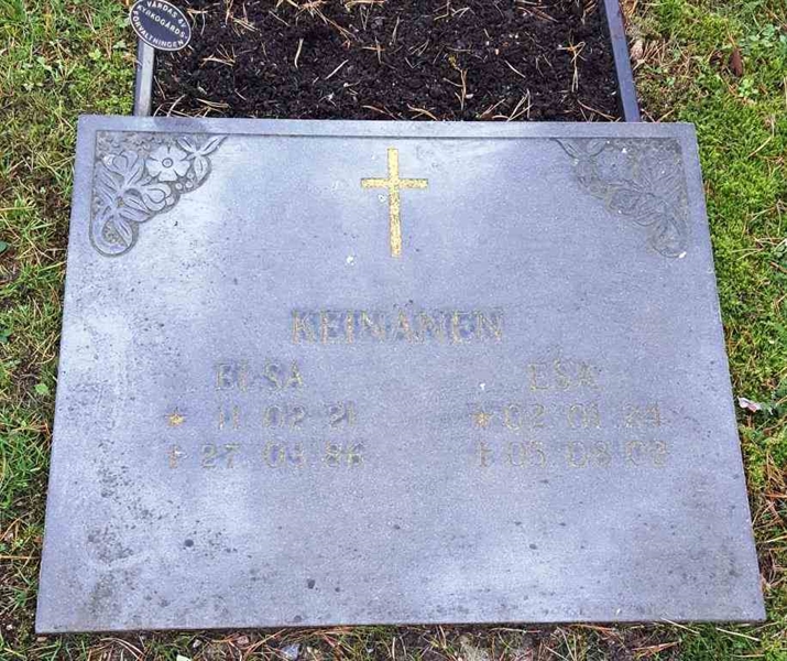 Grave number: H HE   197-198