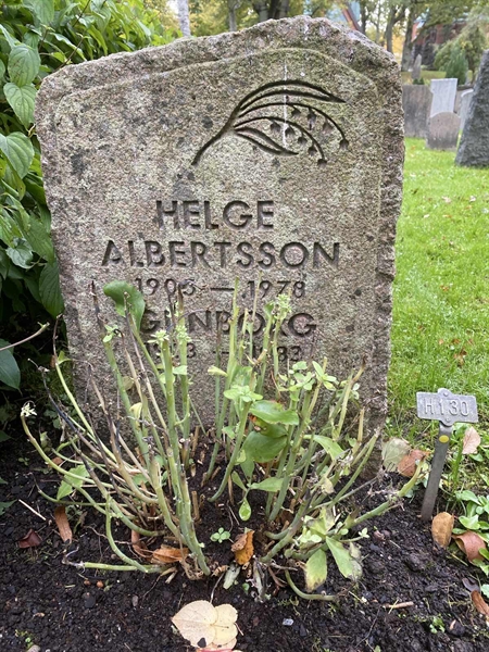 Gravnummer: 1 H   130