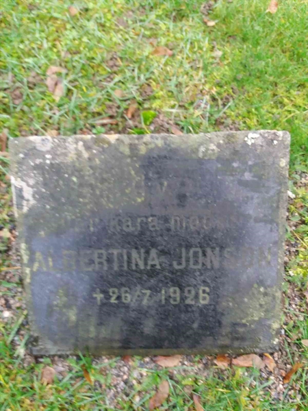 Grave number: 1 D    78b