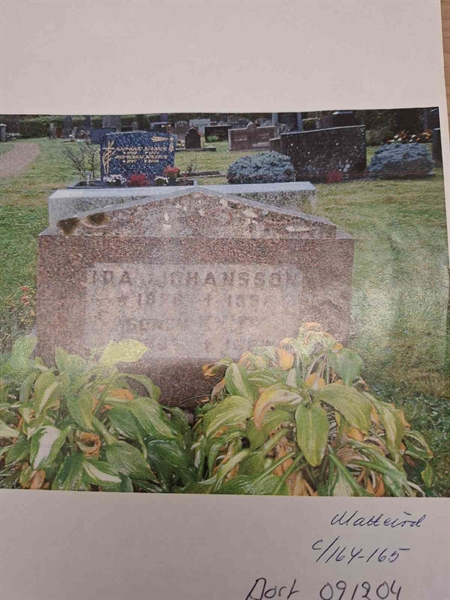 Gravnummer: 40 C   164-165