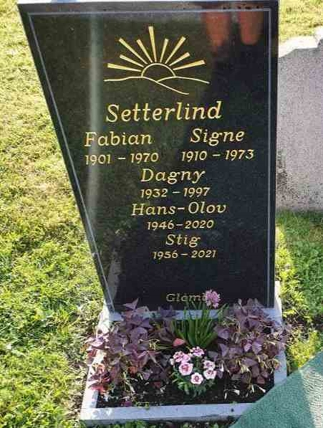 Grave number: D G 1   255