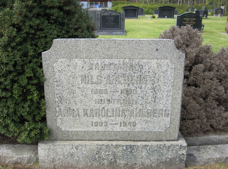 Grave number: NY K   126, 127