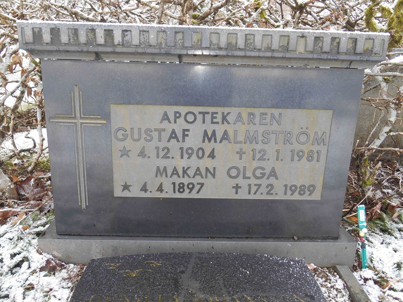 Grave number: Vitt VC1V    36, 37