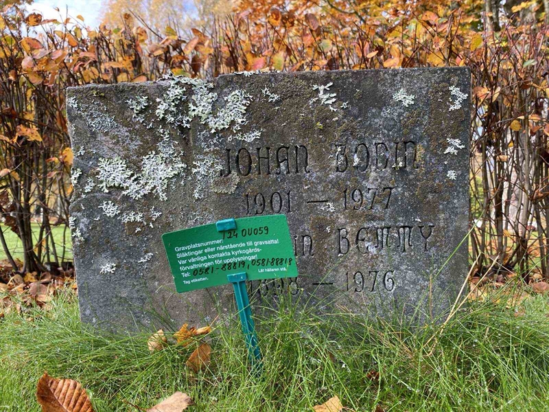 Grave number: 1 24     59