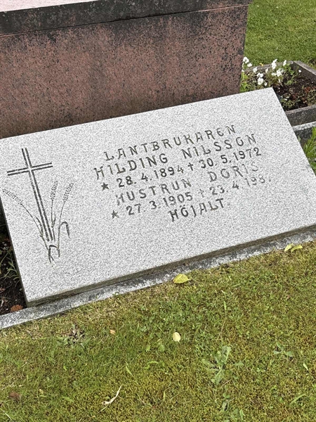 Grave number: SKF D   182, 183