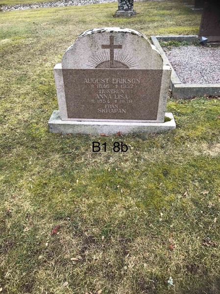 Grave number: B1 2     8B