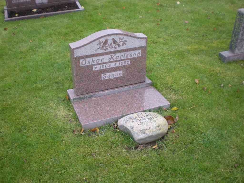 Grave number: M 001  0039