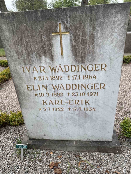 Grave number: Ö 18i 73, 74