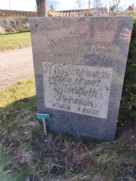 Grave number: NÅ U01    20A