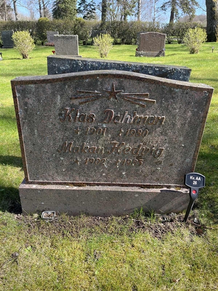 Gravnummer: 22 AA    26