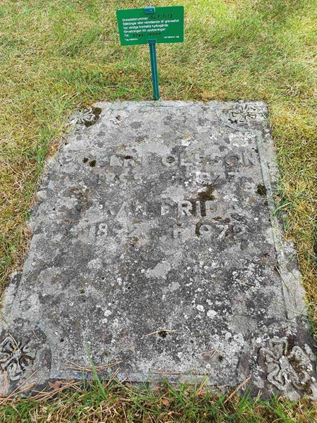 Grave number: 1 GL.7 1    13