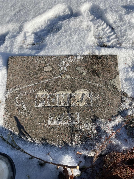 Gravnummer: SJ G   127