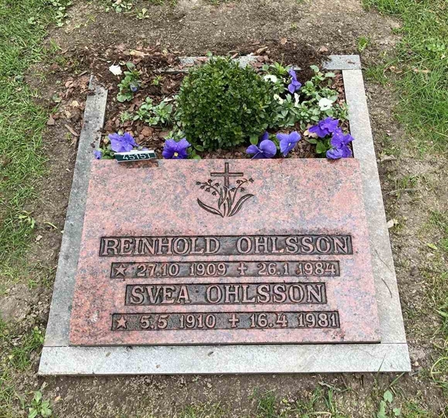 Grave number: Ö 45 151