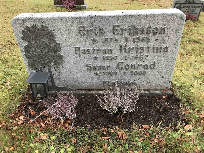Grave number: VA B    21
