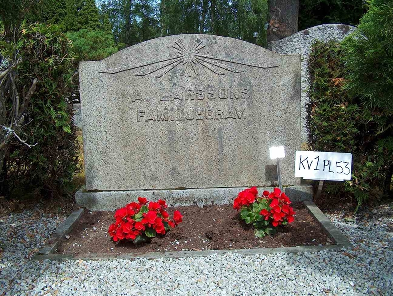 Grave number: HÖB 1    53