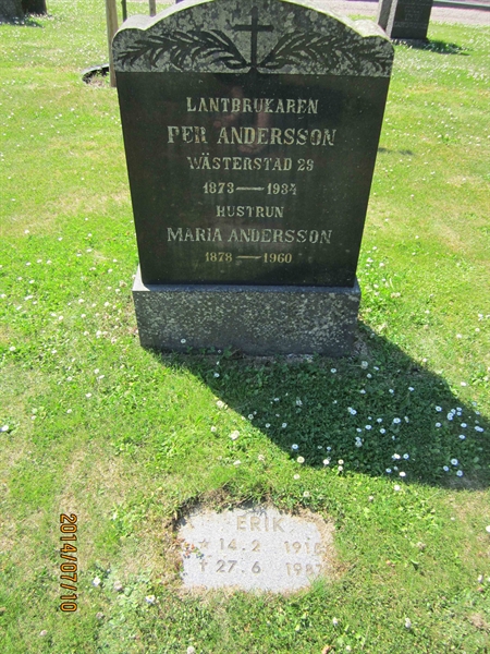 Grave number: 8 K    76