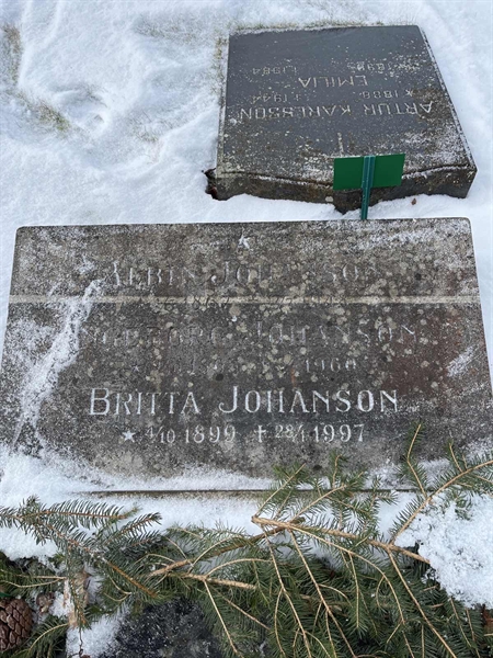 Gravnummer: SJ D    68, 69