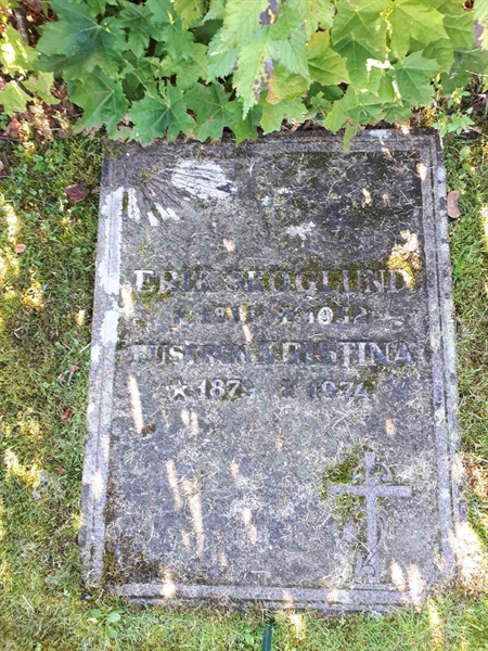 Gravnummer: NK F G   237