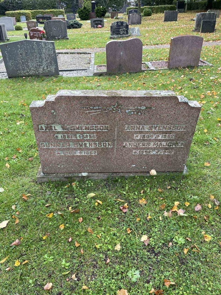 Grave number: ÖV B    45