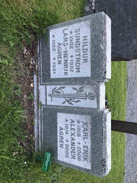 Grave number: UÖ KY   109, 110, 111