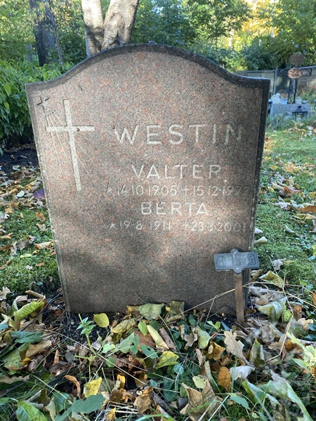 Grave number: 1 H   155