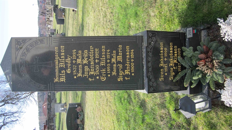 Grave number: KG C   268, 269