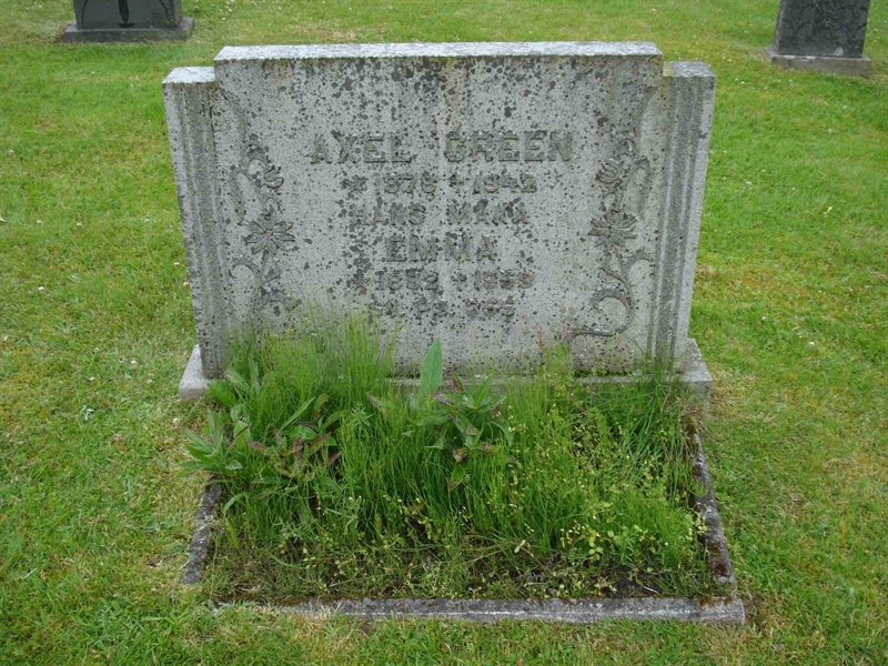 Grave number: BR B   610, 611