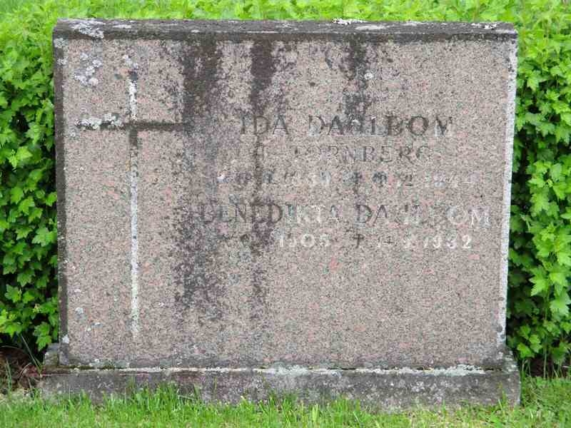 Grave number: 03 007    17:1-2